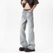 Men's Clothing American Cleanfit High Street Jeans For Men Men's Cleanfit High Street Jeans - Slim Fit Bootcut Casual Denim Pants For Everyday Wear_mkmklike.com