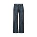 Heavy Industry Spray-Dyed Dirty Denim Men's High Street Punk Wasteland Style Snake Print Vintage Loose Casual Pants_mkmklike.com