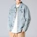 Trendy Brand Denim Jacket For Men, Tall, Heavyweight, Loose Fit, Plus Size, Vintage Style, Spring New Versatile Casual_mkmklike.com