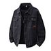 Men's Clothing High End Denim Jacket For Men Autumn And Winter Thick Korean Style Embroidered Long Sleeved Top Douyin Retro Versatile Men's Jacket_mkmklike.com