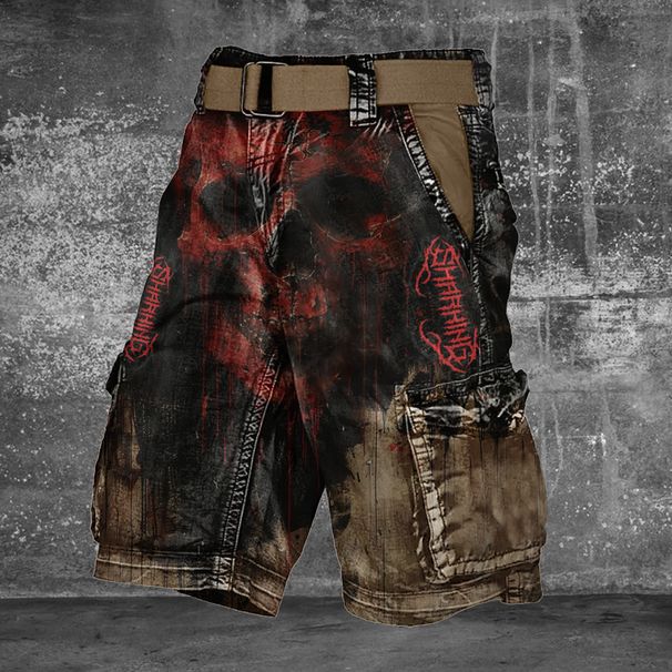 Men's Clothing Summer Fashion Personalized 3D Printed Shorts Loose Casual Street Style Work Shorts Men_mkmklike.com