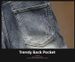 Men's Trendy Patchwork Denim Shorts Color Block Ripped Five Point mid Length Slim Fit Summer Style One-Piece Clothing_mkmklike.com