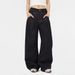 Loose Wide-Leg Jeans For Men, Trendy Brand, Stitched Design, Unique Casual Long Pants_mkmklike.com