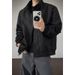 GTAL Same Style Three-Proof Workwear Pilot Men Spring Autumn Stand Collar Outdoor Baseball Jacket Short Coat_mkmklike.com