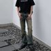 Nordmann American Style Vintage Washed Jeans For Men New Trend Loose Straight Pants High Street Casual Long Trousers_mkmklike.com