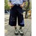 Summer New Style Men's Denim Shorts American Retro Versatile Simple Loose Straight Leg Wide Leg Slimming Casual_mkmklike.com
