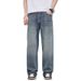 Four Seasons Can Wear Loose Straight Jeans Boys Casual Pants_mkmklike.com