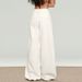 White Wide-leg Jeans Women, Summer 2025 New Style, High-waisted, Slimming, Loose, Drapey, Casual Straight-leg Pants For_mkmklike.com