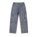 Men's Clothing High Street Cargo Denim Trousers_mkmklike.com