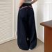 Korean Style Women's Loose Wide Leg Jeans – Pink Letter Embroidery & Retro Wash (S-L)_mkmklike.com