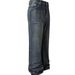 Men's Clothing 25 Autumn American Retro Blue Washed Distressed High Street Flared Jeans_mkmklike.com