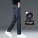 Jeans Men's Thickened Loose Straight Pants Stretch Casual Pants_mkmklike.com