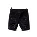 Men's Retro Washed Denim Shorts Summer Casual Loose Fit Mid Waist Vintage High Street Style Old Blue_mkmklike.com