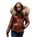 Women's cotton-padded jackets autumn and winter cotton-padded jackets, down-padded jackets, short _mkmklike.com