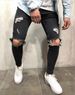 Europe And The United States Jeans New Ripped Slim-fit Explosion-style Small Feet_mkmklike.com