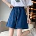 Plus Size Tencel Jeans For Women Summer Loose High Waist Washed Draped Thin Casual Wide Leg Straight Pants_mkmklike.com