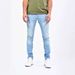Men's Clothing Slim Fit Stretch Denim Jeans Distressed Washed Casual Skinny Pants Streetwear Style_mkmklike.com