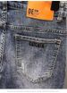 Men's Slim Fit Straight Leg Stretch Denim Shorts New Summer Style American High Street Versatile Five Point_mkmklike.com
