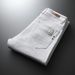 Men's Slim Fit Stretch Denim Jeans - Premium White Summer Lightweight Casual Trousers_mkmklike.com