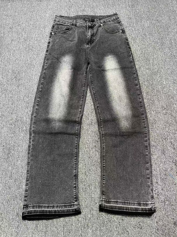 Men's Clothing European And American Style Retro Washed Straight Leg Jeans_mkmklike.com