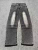 Men's Clothing European And American Style Retro Washed Straight Leg Jeans_mkmklike.com