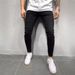 Men's Clothing New Men's Jeans Youth Casual Slim Fitting Slim Fitting Men's Jeans Trend_mkmklike.com