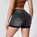 Women's Clothing Ripped And Curled High Elastic High Waisted Denim Shorts For Women Hot Pants_mkmklike.com