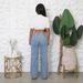 Women's Clothing Printed Three-Stripe High Waist Loose Straight Jeans For Women - Streetwear Denim Pants_mkmklike.com
