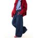 Vintage Men's Jeans - Relaxed Fit High Waist Straight Leg Denim Pants For Casual Wear Fashion Trends_mkmklike.com