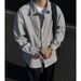 Striped Denim Shirt Men, Layered Ide, 2025 New American Style Loose Clean Fit Spring And Autumn Jacket For Teenagers_mkmklike.com