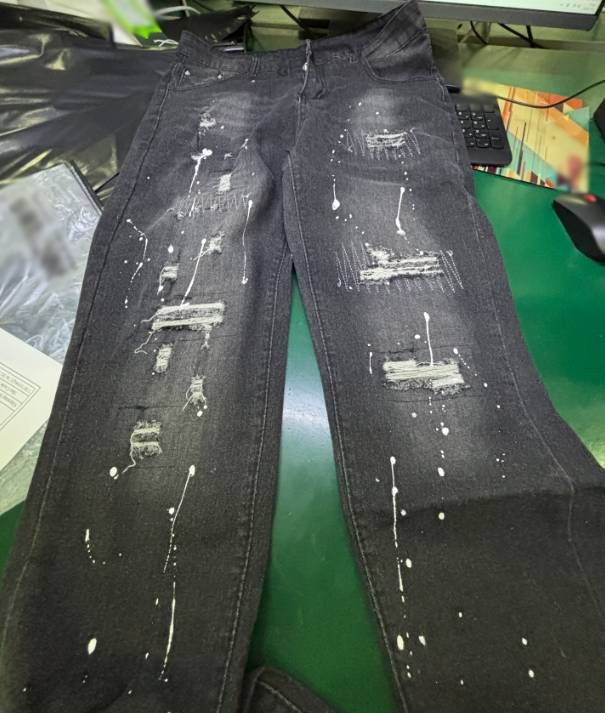 Men's Clothing Spring And Summer Straight Jeans Loose Wide Leg Pants Boys' Trendy Handsome Trousers_mkmklike.com