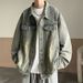 Pulse Pulse Men's Denim 2025 Autumn Winter New Brand European American Street Style Loose Comfortable Versatile Casual Jacket Trendy_mkmklike.com