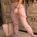 Women's Clothing high street ins hip hop multi pocket slim casual small foot overalls_mkmklike.com