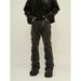 Nordmann European And American Style Vibe Jeans For Men, Distressed Design, Frayed Casual Pants, Trendy Brand, High Street, Loose_mkmklike.com