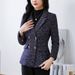 Women's Clothing loose all-match elegant Plaid casual slimming suit top_mkmklike.com