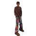 Men's Clothing High Street 3D Digital Printing Rainbow Oil Painter Loose Straight Jeans Unisex Trend_mkmklike.com