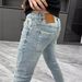 Men's Clothing Slim Fit Elastic Skinny Pants Men's Casual Washed Pants_mkmklike.com