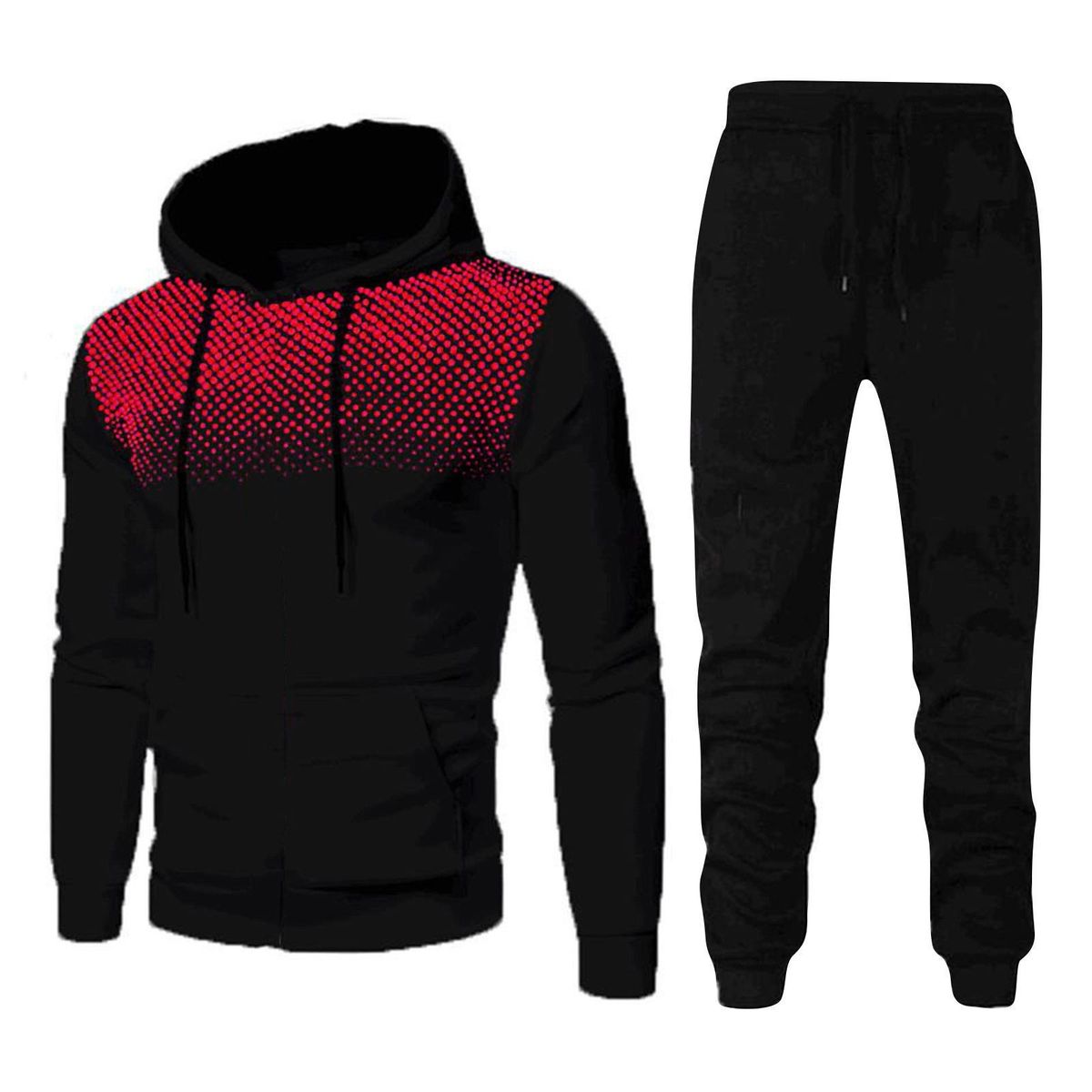 Men's Clothing sweatshirt trousers sports fitness men's sweatshirt sweatpants suit_mkmklike.com
