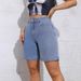 Women’s Clothing Summer New High Waist Straight Casual Three Quarter Pants_mkmklike.com
