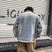 American Style Trendy Jacquard Jacket For Men, New Autumn And Winter Design, Niche Retro Loose Casual Denim Coat_mkmklike.com