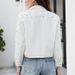 K New Heavy Industry Diamond Studded Rivet Long Sleeve Loose And Slim Fashion Denim Jacket For Women_mkmklike.com