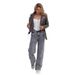 High-Waisted Straight Leg Jeans For Women - Comfortable Stretch Denim Pants With Vintage Wash (XS-6XL In 5 Colors)_mkmklike.com