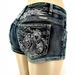 Women's Sexy Embroidered Denim Shorts - High Street Fashion Hot Pants (Sweet & Spicy Summer Style)_mkmklike.com
