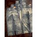 American National Tide Spring And Autumn Street Versatile Micro-pull Loose Straight Casual Washed Old Denim Trousers_mkmklike.com