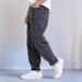 Men's Grey Russian Banana Jeans Spot Pattern Straight Leg Pants Mid Waist Slight Stretch Machine Washable From Garment_mkmklike.com