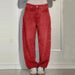 Women's Casual Loose Straight Jeans - European & American Style High Waisted Trousers_mkmklike.com