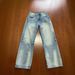 Relaxed Fit Washed Blue Straight Leg Jeans For Men & Women – Comfortable & Stylish Everyday Denim Pants_mkmklike.com