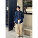 Spring And Autumn New Denim Shirt Jacket Men's Loose Silhouette Trendy Brand Washed Casual Long Sleeved Lining_mkmklike.com
