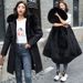 Winter Jacket 2023 New Women Parka Clothes Long Coat Wool Liner Hooded Jacket Fur Collar Thick Warm Snow Wear Padded Parka 6XL_mkmklike.com