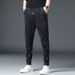 Jeans Men's Fleece Thickened Winter Casual Winter Fleece Men's Pants New Elastic Multi-bag Jacquard_mkmklike.com
